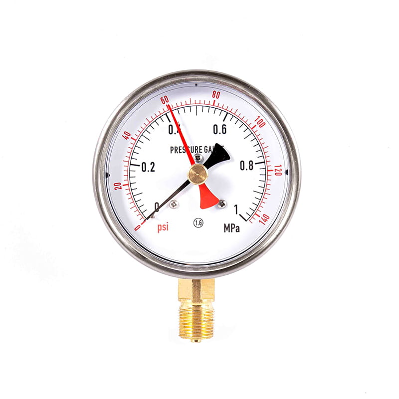 YZS series double-needle double-tube pressure gauges