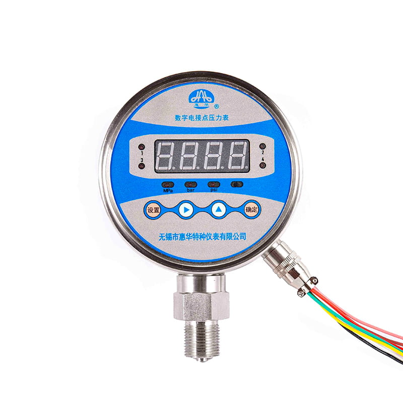 YSX series intelligent digital (electric contact) pressure gauge
