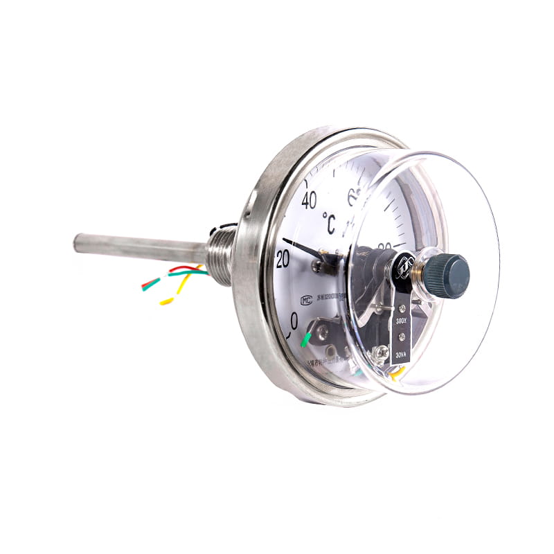 WSSX series electric contact bimetallic thermometer