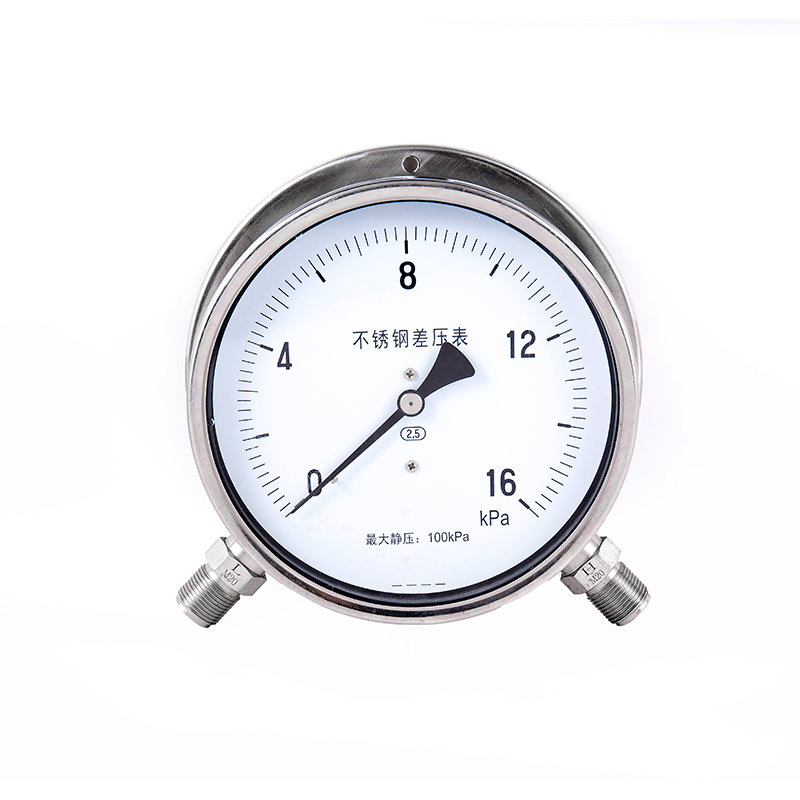 CYBN series earthquake-resistant (seismic) stainless steel differential pressure gauges